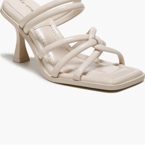 Circus by Sam Edelman Cream Strappy Heels